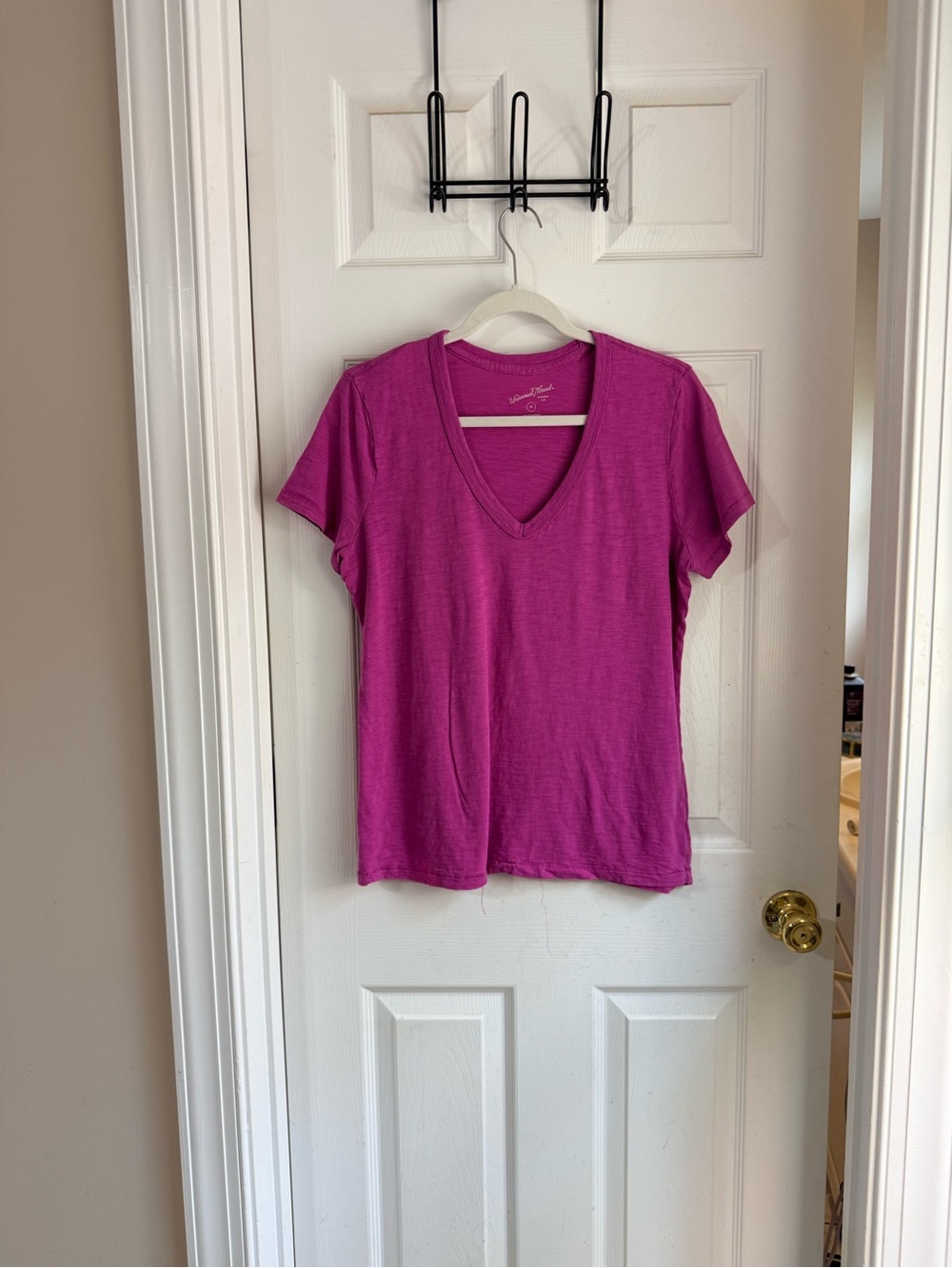 3 for 1 Everyday V-Neck Tees- Purple / Fuchsia - Picture 10 of 13